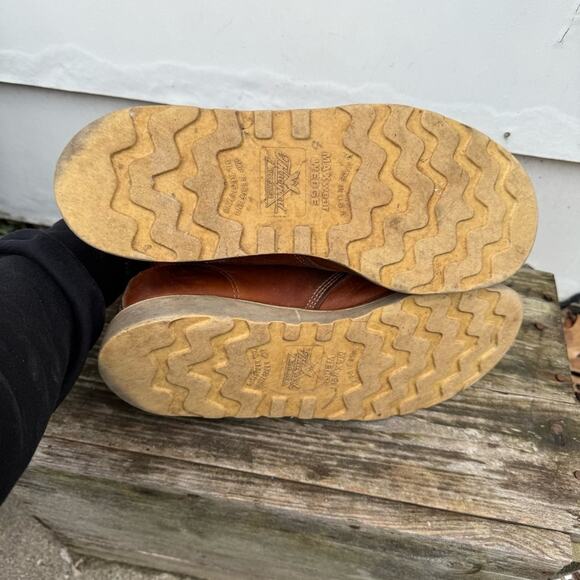 Thorogood Moc Toe USA Safety Wedge Work Boots 6” Style 804 4200 Size 10 1/2 D - Picture 10 of 10